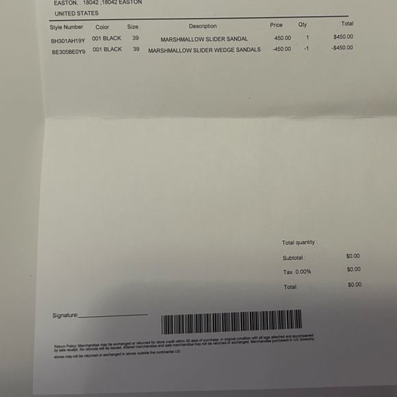 GIVENCHY MARSHMALLOW SLIDER SANDAL BLACK SIZE 39 - Picture 6 of 7